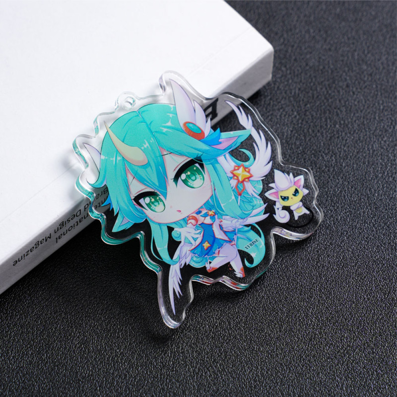 Acrylic keychain customization